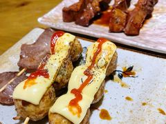 烤芝士鸡肉串-鸟内会居酒屋(得意潮馆店)
