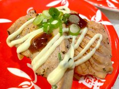 黑胡椒烤三文鱼寿司-京樽回転寿司(奥林匹克店)