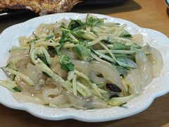 凉拌拉皮-钰田大院·碳烤虹鳟鱼·怀柔地道农家菜(雁栖湖店)