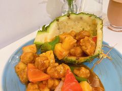 菠萝生炒骨-百草堂餐厅