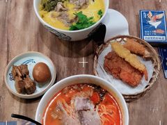 香草番茄汤.猪软骨面-和府捞面(东直门银座店)