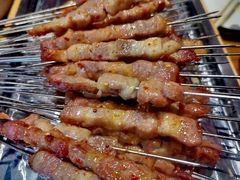 秘制羊肉小串-金太阳海鲜烧烤·本地人餐厅(东纬路旗舰店)