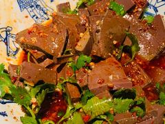 辣子蒜羊血-汉唐宴长安食府