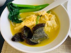 土鸡蛋煮菜心-楚禾宴·家宴(光谷大道店)