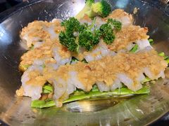 堂焗牛油蒜蓉虾-去茶去餐厅(中央大街店)