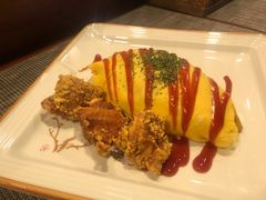 炸鸡块日式蛋包饭-Hey!蛋包饭(中山店)