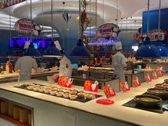 自助取餐区-帝企鹅自助餐厅•儿童岛•真企鹅(长隆企鹅酒店)