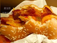 大盘鸡风味麦辣鸡腿汉堡-麦当劳(长泰商业广场店)
