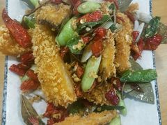 香酥鱼排-万景饭店·鱼街农家菜