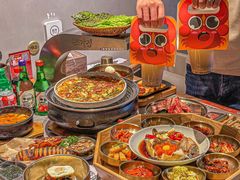 -草家酱蟹炭火烤肉店(珲春南路一店)