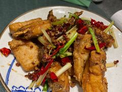 干煸糍粑鱼-全聚贤餐厅·湖北家常菜(沙湖店)