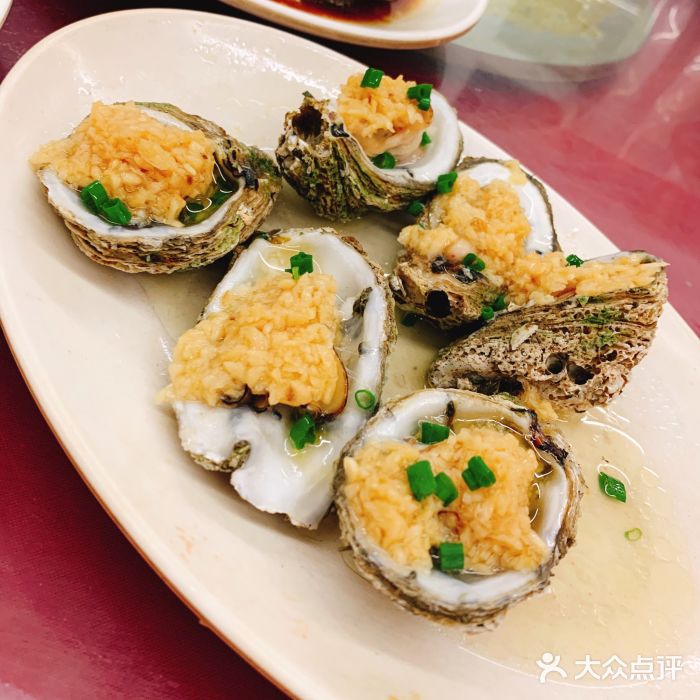 三亚老渔民海鲜店蒜蓉生蚝图片