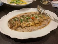 煎黄花鱼蒸肉饼-广州文华东方酒店·江-由辉师傅主理