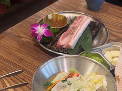 -明洞阿姨·韩式酱蟹烤肉·创意料理(三元桥店)