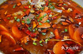 Sichuan Beef Tripe and Blood Duck Hot Pot
