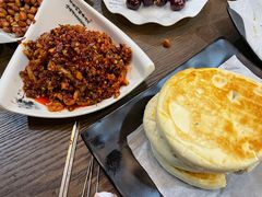 锅盔夹辣子-丁虎子烤肉(国道二店)