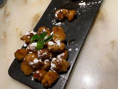 雪花糖醋里脊-绿茶餐厅(松江万达店)