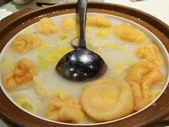 浓汤手打鱼腐娃娃菜-旺顺阁鱼头泡饼(小红门店)