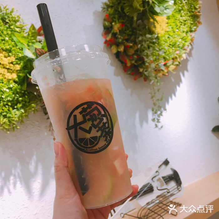 大葱柠檬茶scallionlemontea(中山八路富力店)西柚柠檬茶图片
