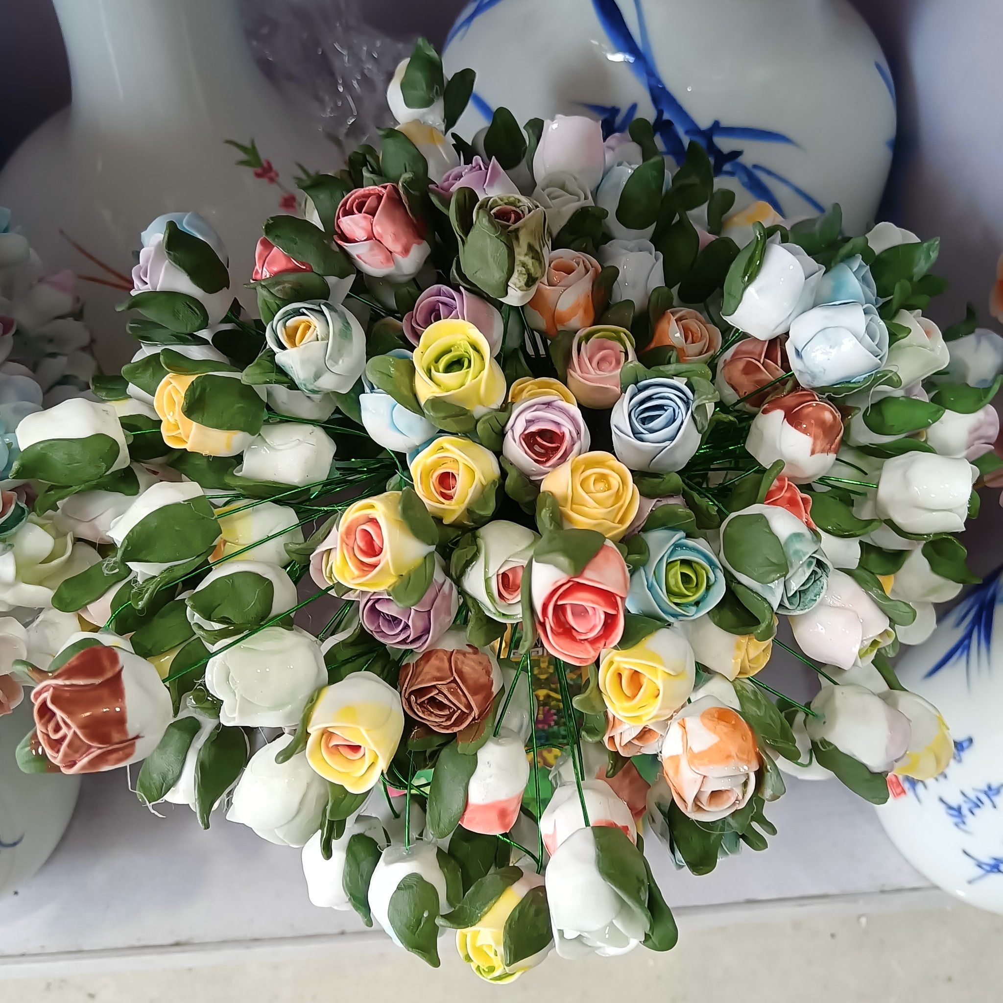 景德镇手工陶瓷花