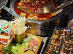 -探鱼·鲜青椒爽麻烤鱼(中山大信新都汇店)