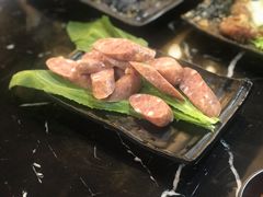 烤东北小肉肠-燚青春泥炉烤肉(东泰店)