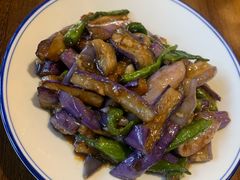干豆角烧茄子-咸亨酒店