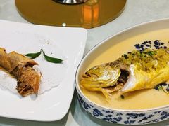 雪菜烧大黄鱼-钱塘花园·宁波菜
