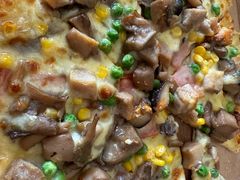 黑松露风味菌菇鸡肉比萨-达美乐比萨(上元大街店)