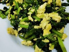 菠菜炒鸡蛋-农园餐厅(北京大学店)