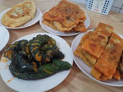 韭菜盒子-王三姑牛肉饼