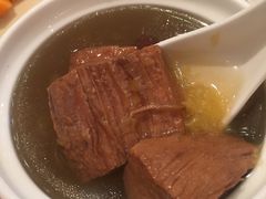 鲜川贝老树橙炖猪腱汤-龙桥私厨·姜花菊花过桥鱼·顺德菜(容桂店)