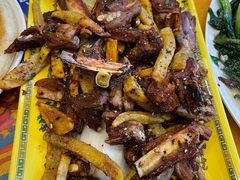 烤羊排-四姑娘山阿巴郎·藏式花园餐厅