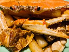 梭子蟹炒年糕-弄堂里·寻味杭州(湖滨银泰in77C区店)