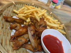 薯条翅中-食光慢宴·安吉土菜馆