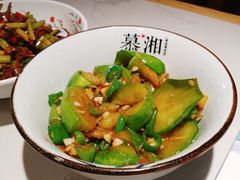农家炒青茄-慕湘精致湖南菜(水贝店)