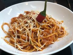 辣味大虾海鲜意面-1981牛排西餐厅(海信店)