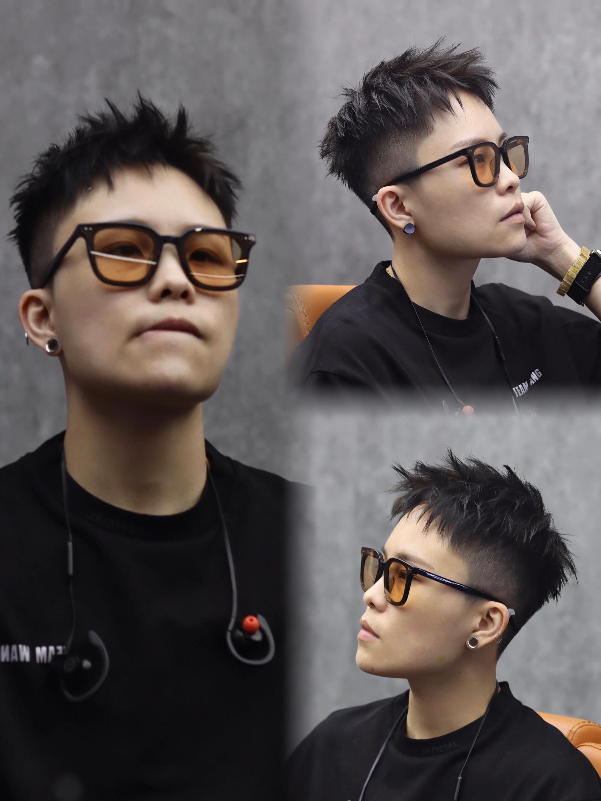 潮男发型来一发