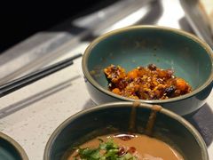梭边鱼特色蘸料-新辣道鱼火锅(西直门店)