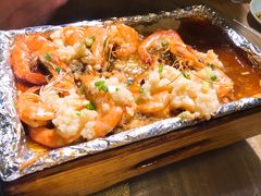 铁板蒜蓉虾-徽州月·民间徽菜(浦东总店)