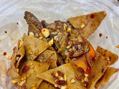 卤煮三角香干-清泉食杂店