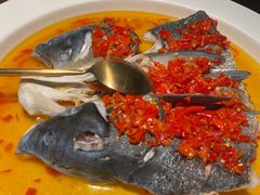 老坛剁椒蒸鲜活鱼头-老湘村·湖南土菜(天河维多利店)