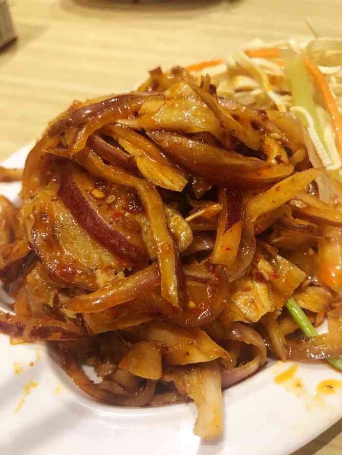新嘉园面馆-"县里大连开发区院内,在正中间儿的位置,招.