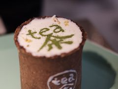 奶盖茶-茶是一枝花泡茶店