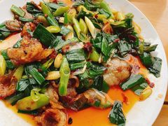 回锅肉-豆腐脑花