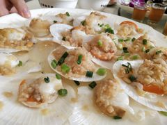 蒜蓉粉丝蒸扇贝-海儀美食楼(湾仔海鲜街店)