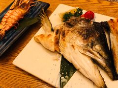 盐烤三文鱼头-乐亭日本料理(彩虹本店)