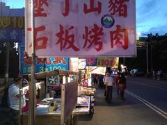-原住民美食石板烤肉山猪肉