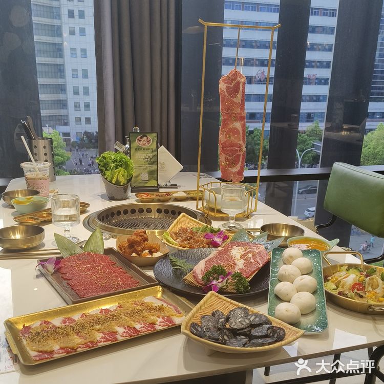 4月和我一起打卡武汉丨国金天地的烤肉的快乐！
