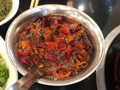 现炸辣椒油-情忆草原涮肉馆